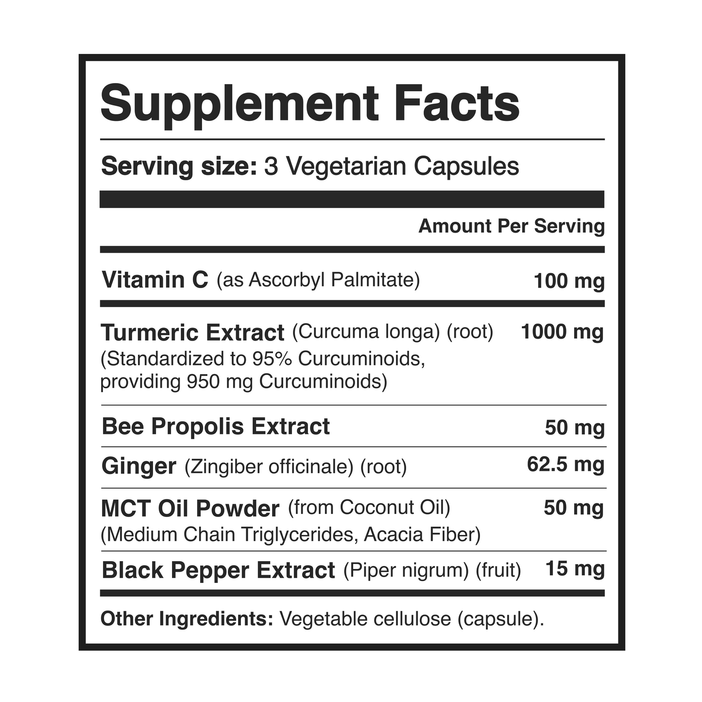 True Nutra Turmeric Curcumin 95