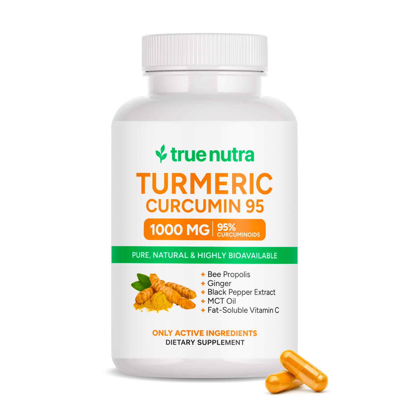 True Nutra Turmeric Curcumin 95